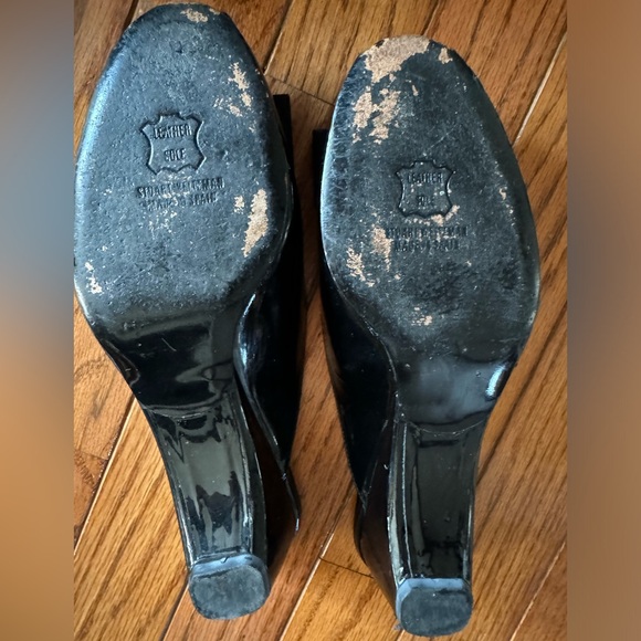 Stuart Weitzman Patent Leather Bow
Accents Mules - Picture 5 of 5